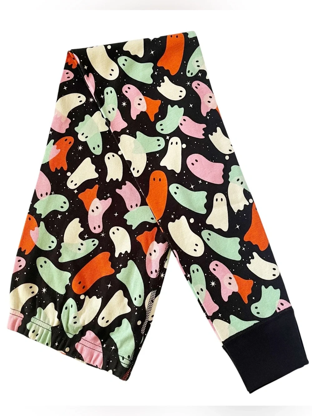 Hanna Andersson “Friendly Ghosties” Halloween organic cotton pajama pants